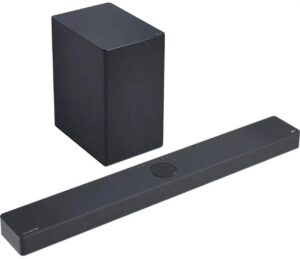 LG SC9S OLED C Series Matching Sound Bar with Dolby Atmos and Synergy Bracket 3.1.3 channel - Black